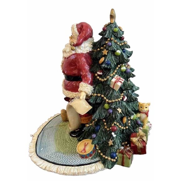 Fitz & Floyd Santa Count Down Calendar Christmas Blocks Musical Here Comes Santa - Picture 5 of 11